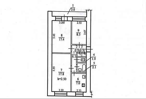 Локация ТОП: Нагорка. Продам 3х ком. квартиру с Видом на Днепр Днепр