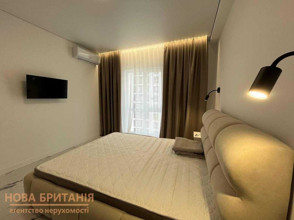 Оренда сучасна, світла 1к квартира 41м2 ЖК Нова Англія вул Максимовича Київ - зображення 3