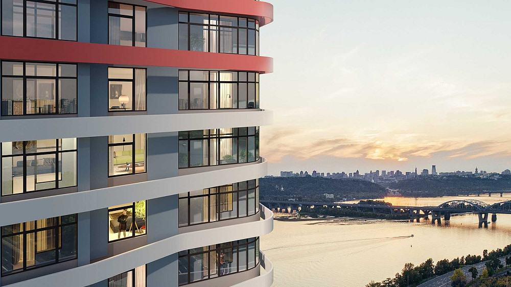 продаж видової квартири жк Берег Дніпра позняки дарниця лівий берег Киев - изображение 1