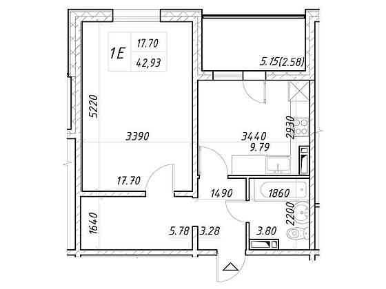 Будинок Зданий‼️1х43м ЖК Деснянський / З РЕМОНТОМ ‼️ Киев