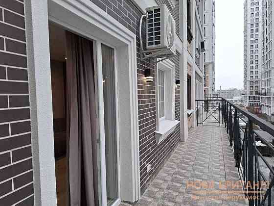 Оренда НОВОЇ квартири-студії з балконами 35м2 в ЖК Нова Англія Київ