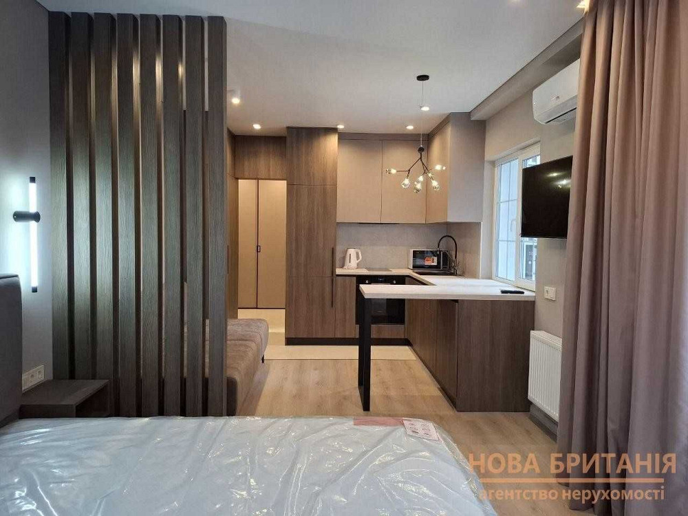 Оренда НОВОЇ квартири-студії з балконами 35м2 в ЖК Нова Англія Київ - зображення 3