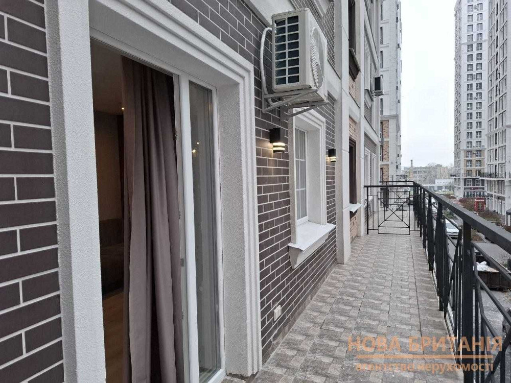 Оренда НОВОЇ квартири-студії з балконами 35м2 в ЖК Нова Англія Київ - зображення 6