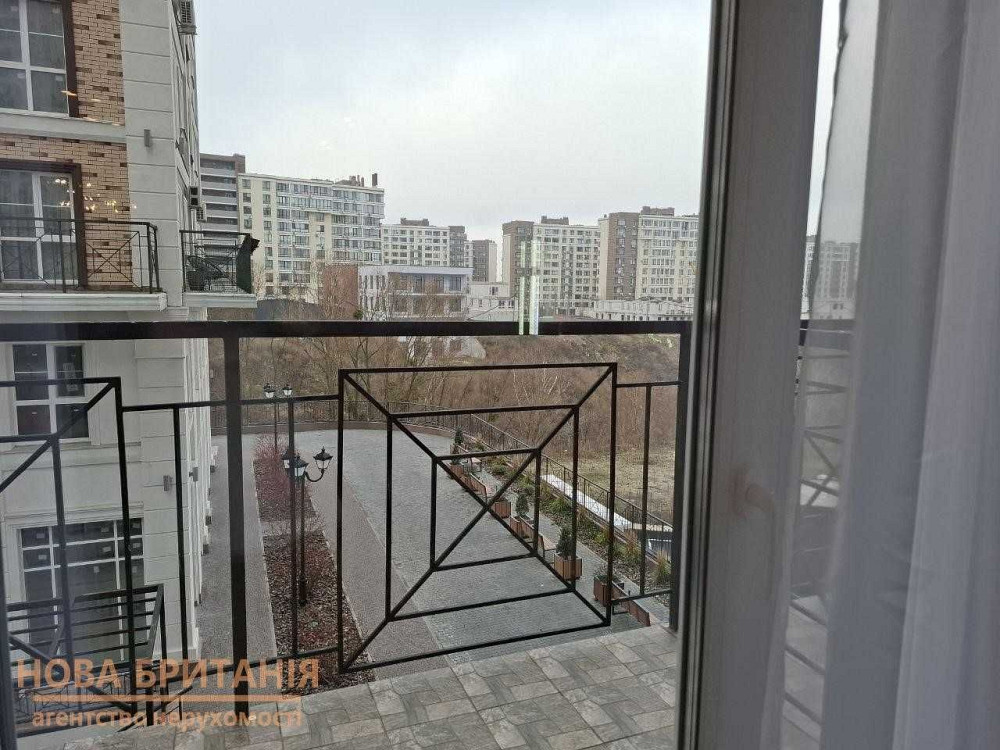 Оренда НОВОЇ квартири-студії з балконами 35м2 в ЖК Нова Англія Київ - зображення 4