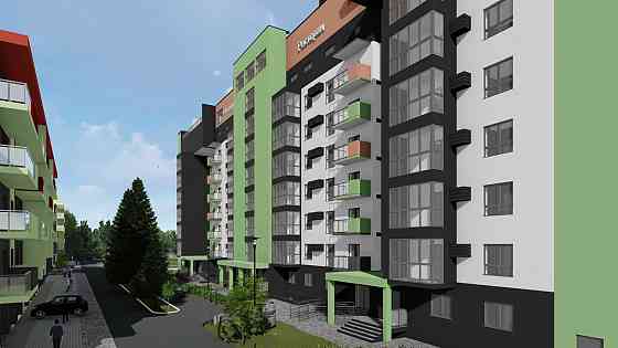 Двокімнатна квартира 64 м.кв. з лоджією в новобудові / Долина Троянд Drohobych