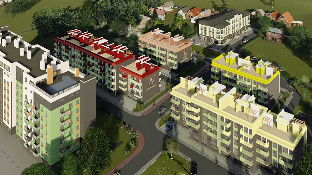 Двокімнатна квартира 64 м.кв. з лоджією в новобудові / Долина Троянд Drohobych - photo 5