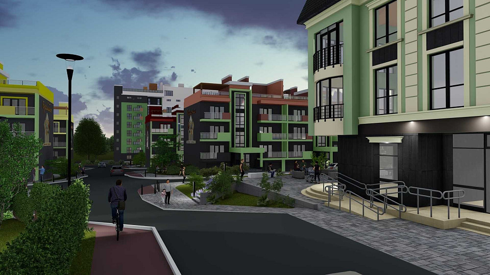 Двокімнатна квартира 64 м.кв. з лоджією в новобудові / Долина Троянд Drohobych - photo 4