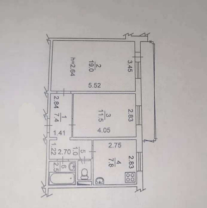 Простора 2-кімнатна квартира на Троєщині Kyiv - photo 8