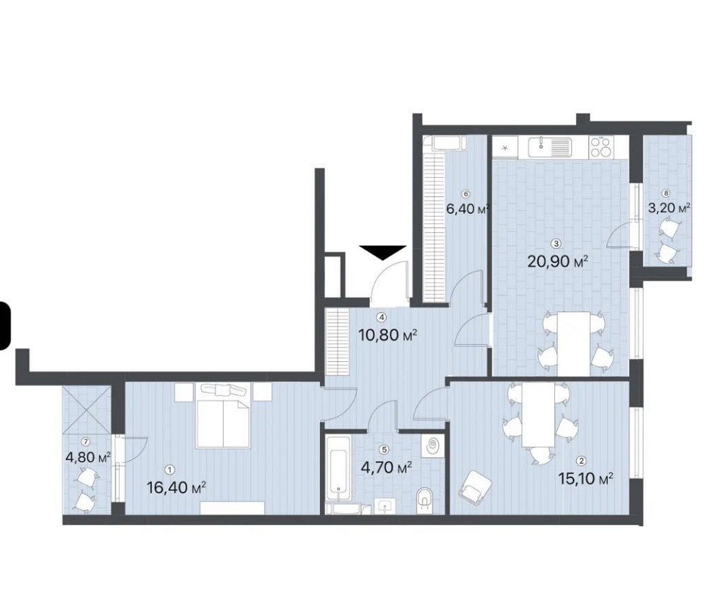 Продаж 2-3 к. квартири 10 поверх ЖК Лебединий НАЙКРАЩА ЦІНА/ВЛАСНИК Kyiv - photo 6