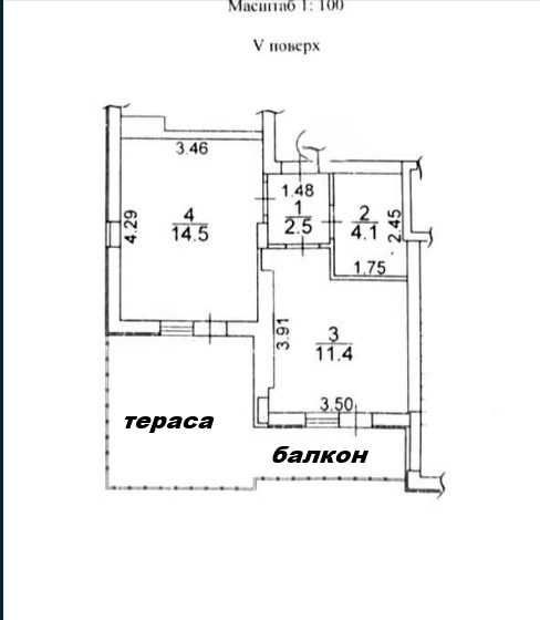 1 кімнатна квартира з балконом та терасою  у Газифікованному будинку. Одеса - зображення 5