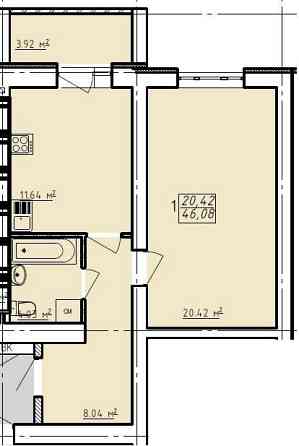Продам реальную 1-ком квартиру Новострой ЖК ЛЕВАДА-2 ул Заливная 12.L Харків