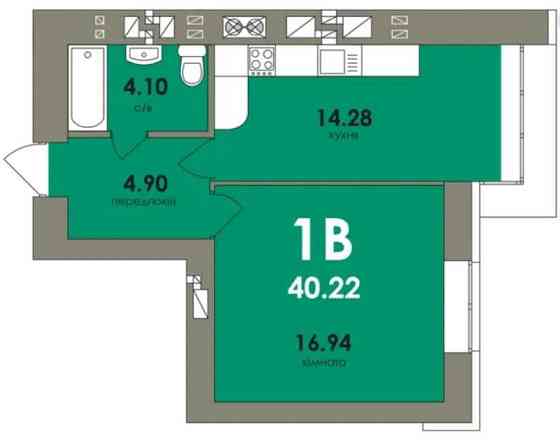 1-кімнатна квартира під ремонт, МАКСИМАЛЬНЕ наповнення, ГАЗ Іrpin