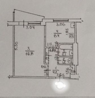 Продам 1 кімн.квартиру  пр.Аерокосмічний (р-н Одеської) поруч з Класом Харків - зображення 7