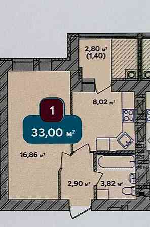 НАЙДЕШЕВША квартира в будинку на етапі здачі, ЖК Спрінг Таун Лесовые Гриневцы