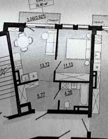Квартира 36кв.м на Фонтані вул.Дачна море поряд Одеса