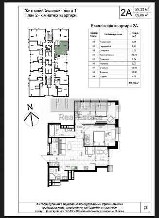 Видова!! Продаж 2к 70 м2 бізнес-класу "Creator City" Kyiv