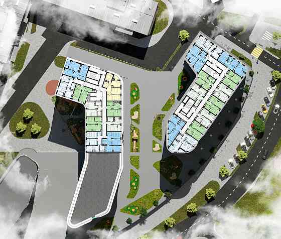 Квартира 45,61 м2 у новому ЖК Акварелі на Пасічній за акційною ціною! Ивано-Франковск