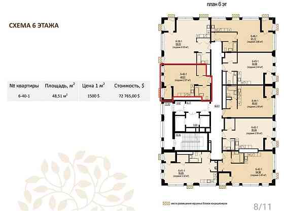 Продаж 2к Квартири без ремонту ЖК Delight Hall 49м2 від власника Днепр
