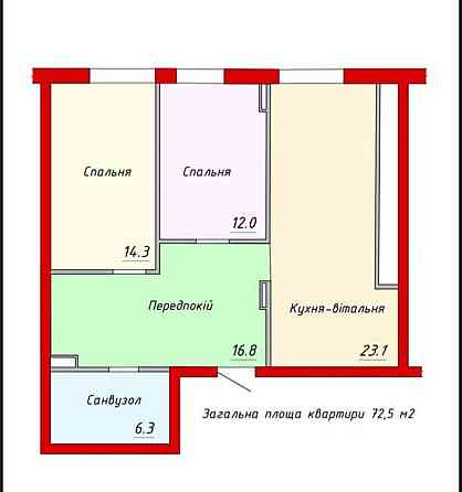 Продаж 2 кімнатної з ремонтом на 70% ЖК Feel House Героїв Крут Сокольники