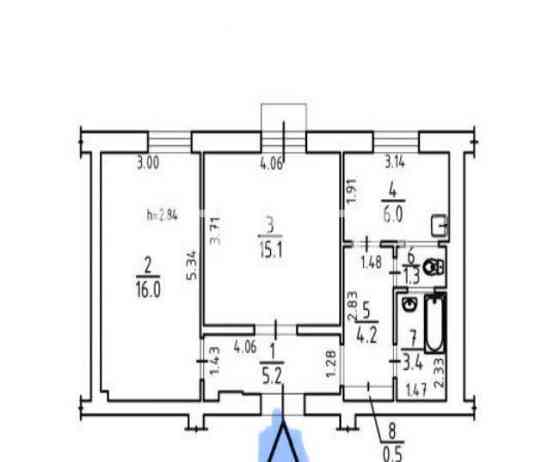 ИНВЕСТИЦИЯ В ЗОЛОТОЙ ФОНД ОДЕССЫ: 2 комнатная Сталинка под ремонт! Одеса