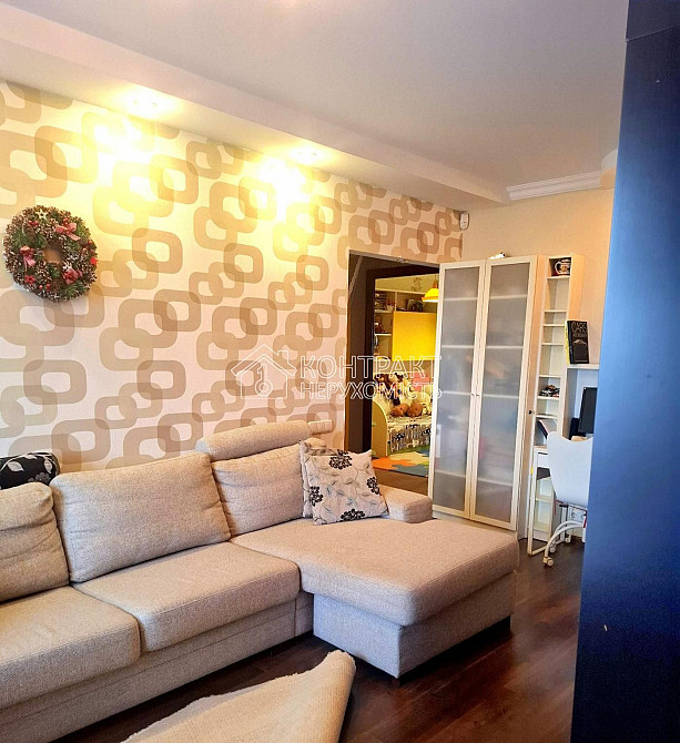 Продаж 3к.кв. з ремонтом та технікою в с.Жуковского Харків - зображення 1