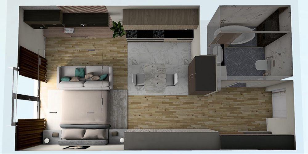 1-кімнатна студія Manhattan — прямий продаж від забудовника Ивано-Франковск - изображение 3