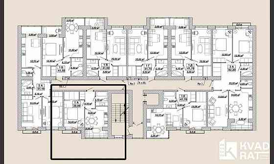 Компкактна 1-км квартира в центрі на комфортному 3 поверсі! Івано-Франківськ
