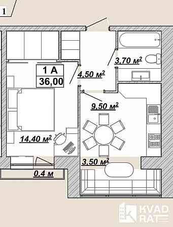 Компкактна 1-км квартира в центрі на комфортному 3 поверсі! Івано-Франківськ