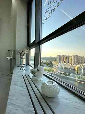 River Stone Вид на Дніпро 3 спальні 120м² Ремонт Трускавецька,4б Київ