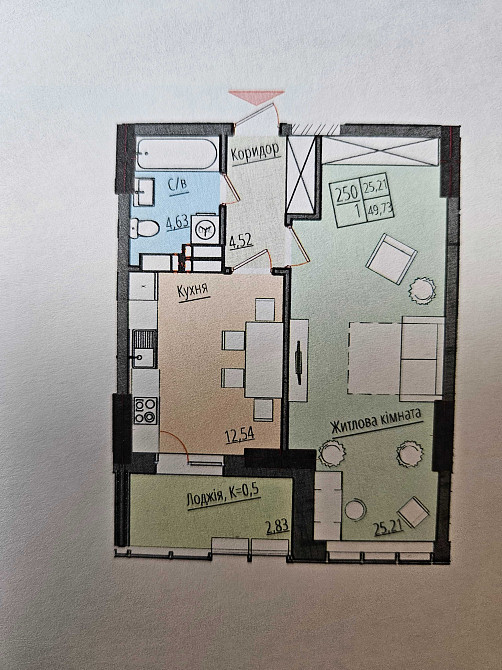 Жк aria. ЖК Арія. 54м2 Kyiv - photo 2