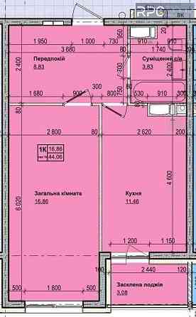 Продаж квартира 44м ЖК Атлант на Озерній Метро Іподром Теремки Kyiv