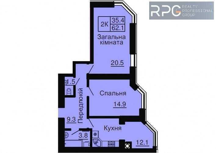 ТОП! Продаж квартира 62м ЖК Софія Нова Метро Іподром Теремки Є ГАЗ! Kyiv - photo 3