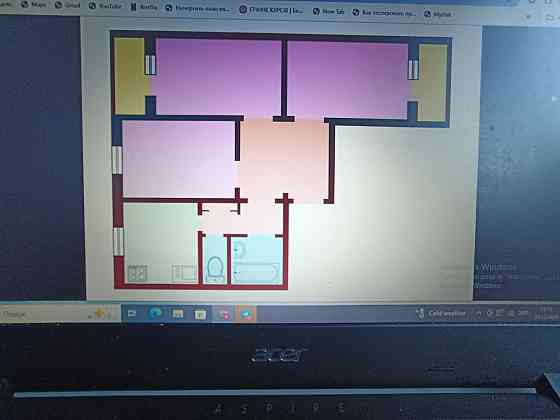 Теремки - 2 хв.  Трикімнатна в гарному стані. Velyki Novosilky