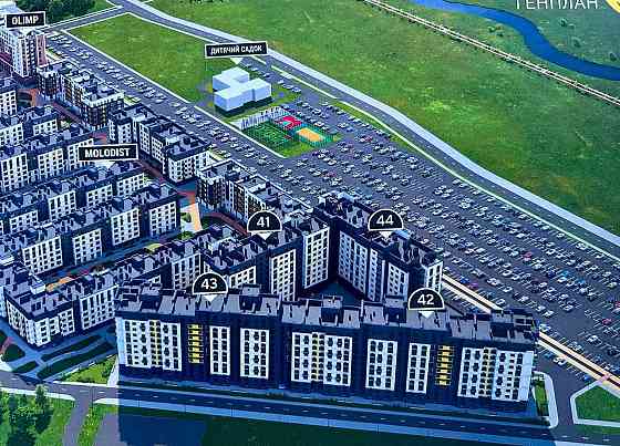 1-к квартира вид на набережну 37,97 м2 , сертифікат, забудовник без % Іrpin