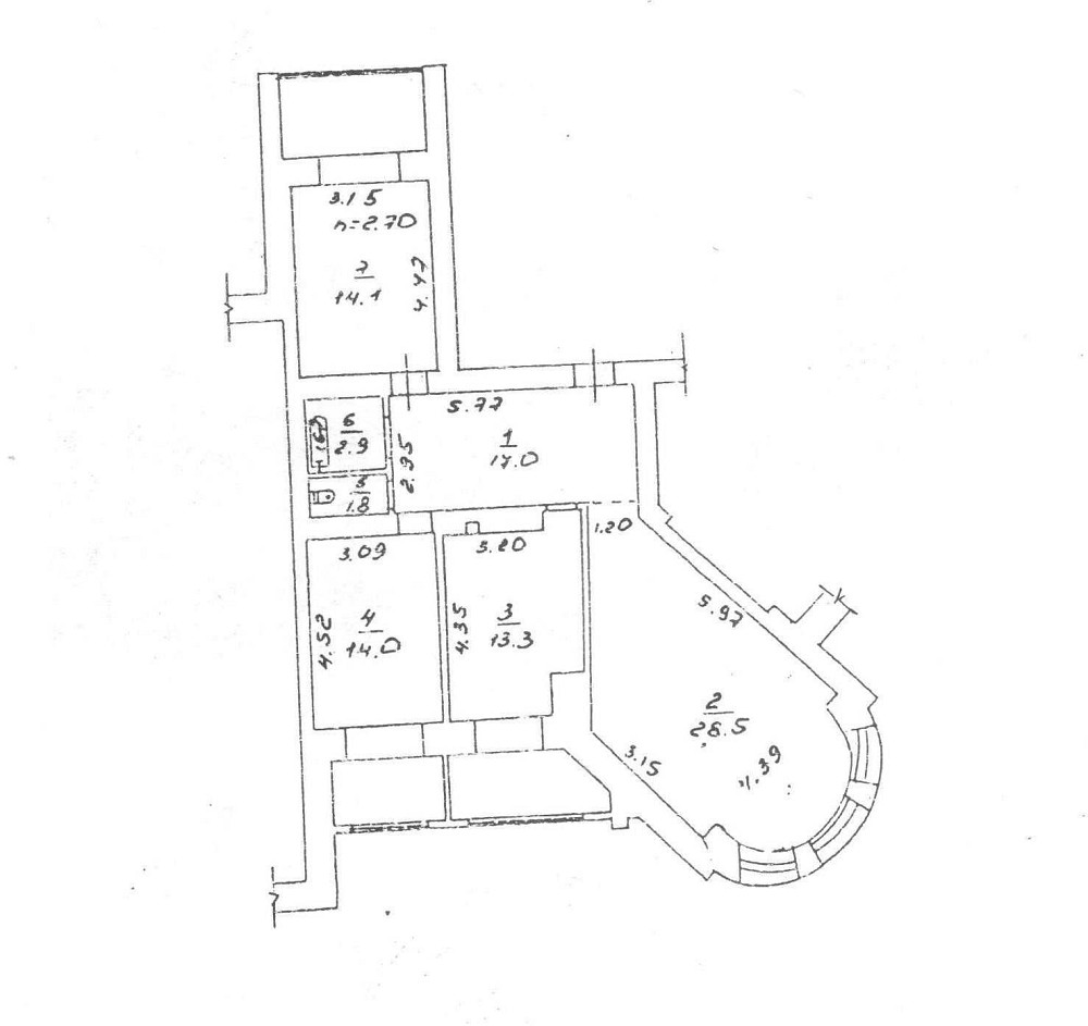 4 Ком. квартира на ул. Комитетская/ Картамышевская Центр Кирпич АОГВ Odesa - photo 2