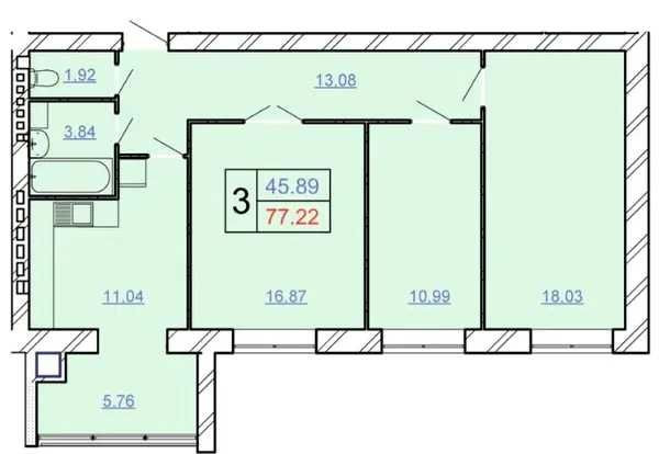 Продаж квартири ЖК "Щасливий" Khmelnytskyi - photo 7