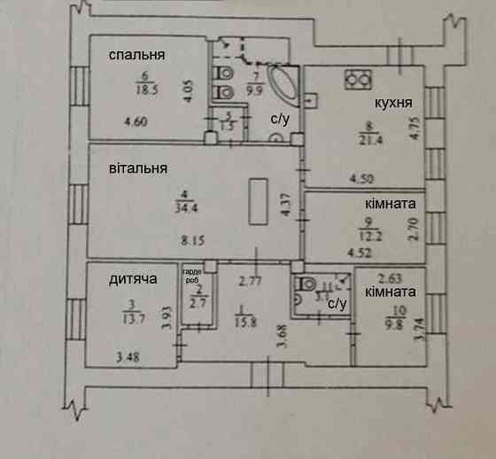 Без %. Продаж 5к. кв. по вул. Микільсько-Ботанічна 14, м. Університет Kyiv