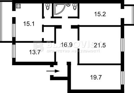 Голосіїво 4-кімнатна Сталінка з ремонтом 125м2, Стратегічне шосе, 35 Kyiv