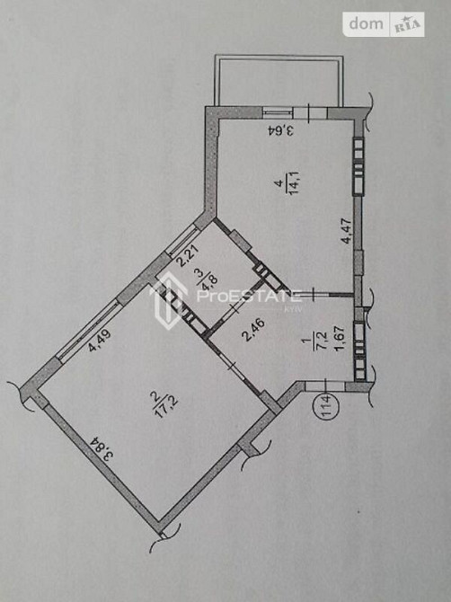 Продаж 3к квартири 65.36 кв. м на вул. Метрологічна 54б Kyiv - photo 3