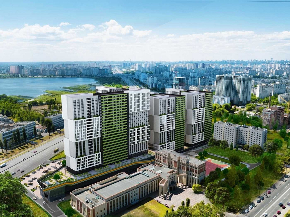 1к квартира краєвид на парк метро 250 м Kyiv - photo 1