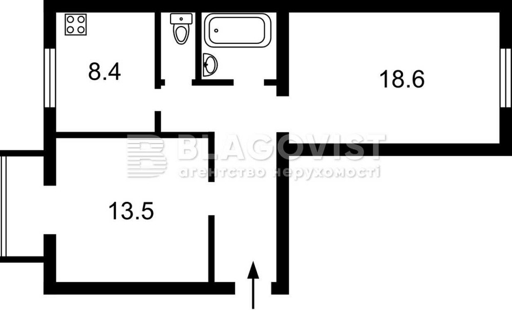 (56м2)Метро Палац Спорта-5 хв Шота Руставели,26  ТЦ Гулівер Киев - изображение 1
