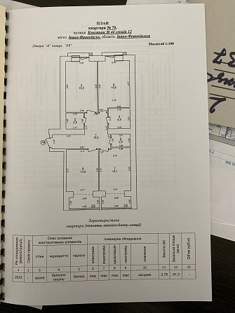 Продам(ВЛАСНИК) 3 кім квартиру у центрі Княгинин ГАЗ У КВАРТИРІ Івано-Франківськ - зображення 1