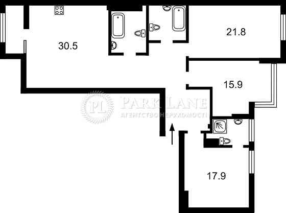 4-к квартира Крістал Парк Crystal Park Tower Перемоги Берестейський 42 Киев