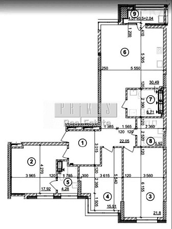 Продаж 127м2 Crystal Park Tower, пр-т Берестейский 42, Победы, Центр Киев - изображение 3