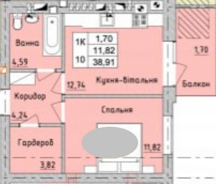 Смарт-планування, 1к квартира з балконом, без комісії, Ірпінь Ирпень - изображение 2