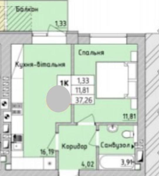 Інвестиційна 1к квартира в сучасному ЖК Бургундія-3, без комісії Іrpin - photo 2