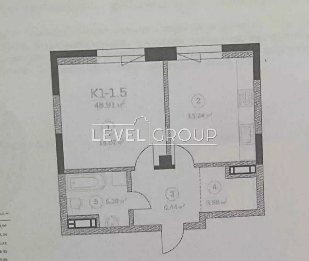 ЖК "Stanford", 1-кімнатна квартира, Печерський, Центр, Предславинська Київ - зображення 2