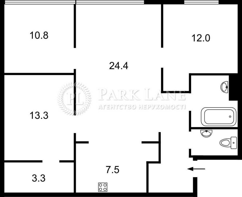 Продаж Здановської Юлії 50/2 Авторський ремонт 3к 90кв Лікоград 3 NEW Kyiv - photo 2