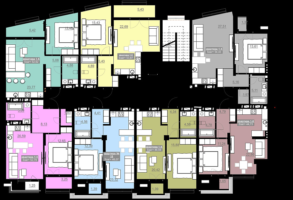 1кім квартира переуступка ЖК Привокзальний (можна під єОселя) Іvano-Frankivsk - photo 4