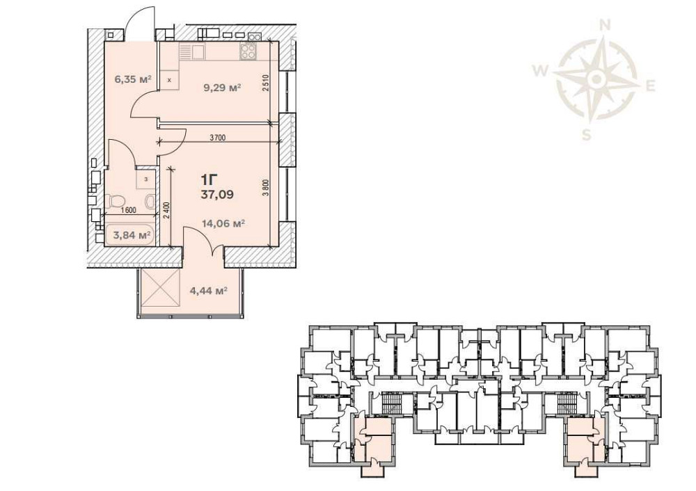 –1 500 $ до 10.02 | 1-кімн | єОселя | сертифікат  |ЖК «Сімейний» Dymer - photo 5